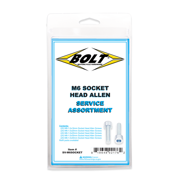 Bolt Mc Hardware SV-M6SOCKET Accessories