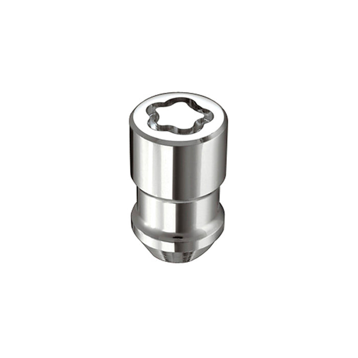 McGard Wheel Lock Nut Set 4pk. (Cone Seat) 1/2-20 / 3/4 & 13/16 Dual Hex / 1.46in. Length Chrome 24130