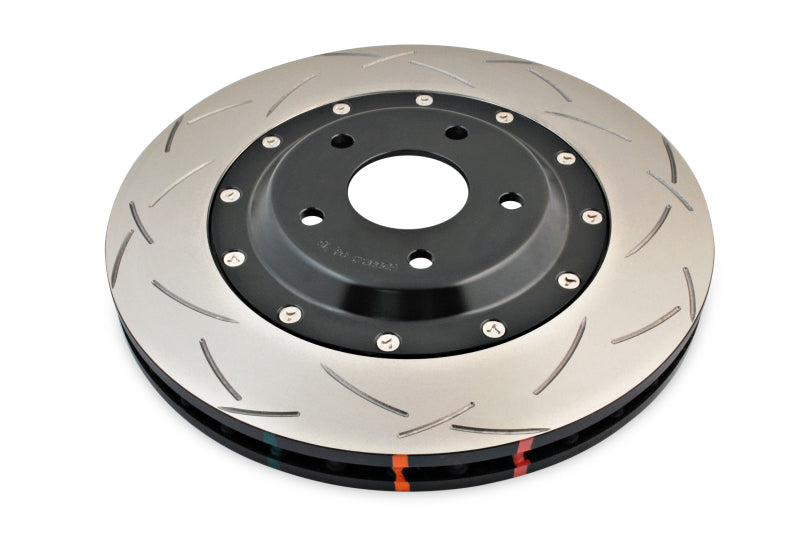 DBA 05-12 Corvette C6 w/Z06 pkg Front Slotted 5000 Series 2 Piece Rotor Assembled w/ Black Hat 52992BLKS