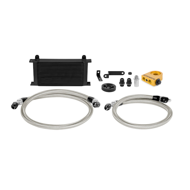 Mishimoto 08-14 Subaru WRX Thermostatic Oil Cooler Kit Black MMOC-WRX-08TBK