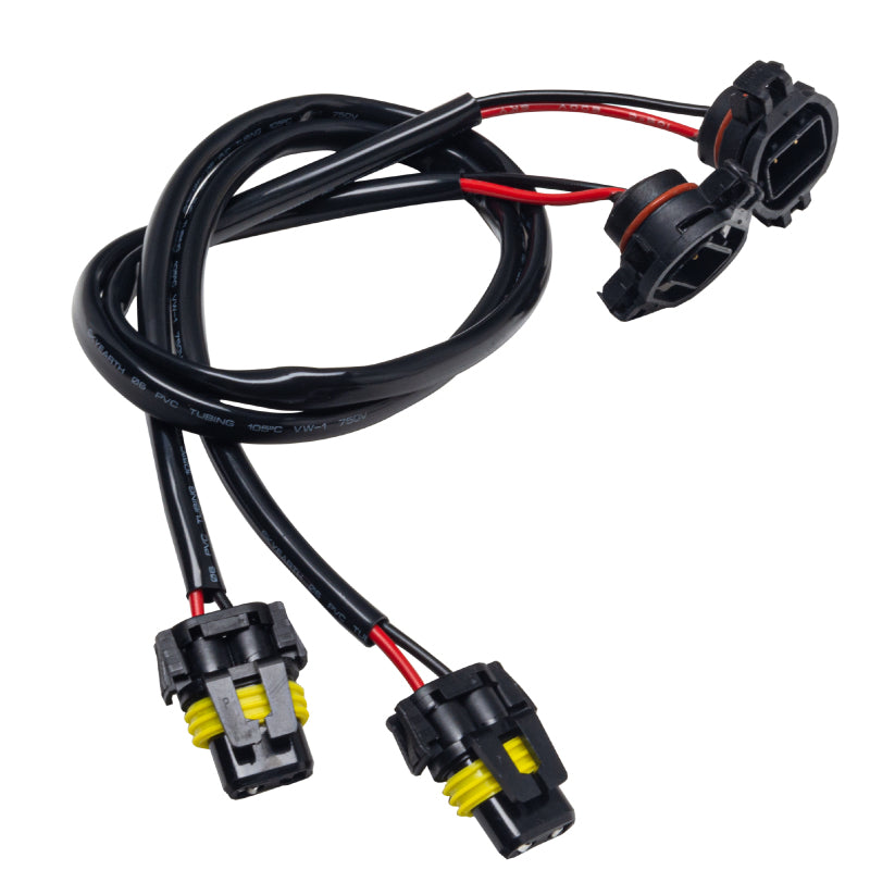 Oracle Fog Light Wiring Adapter- 9005/9006 to 52/PSX24W (Pair) SEE WARRANTY 5134-504