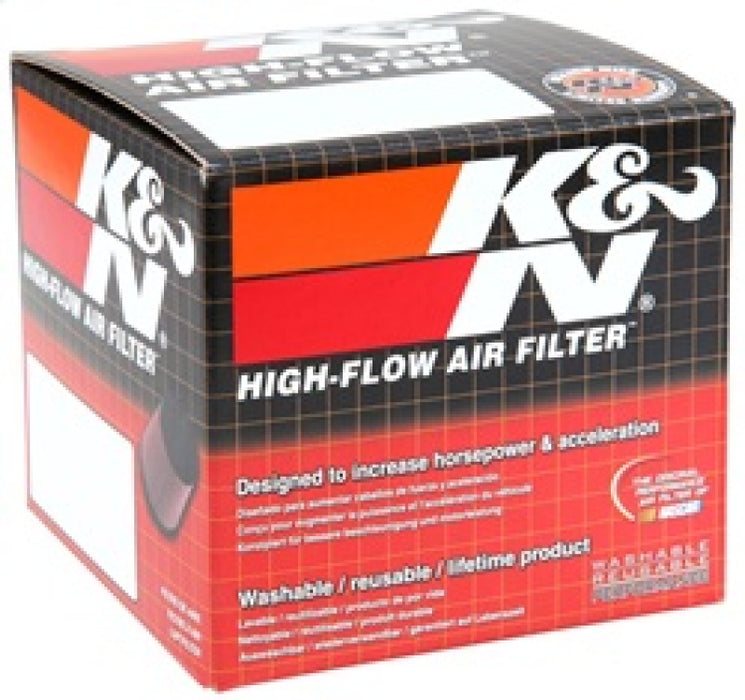 K&N Universal Clamp-On Air Intake Filter: High Performance, Premium, Washable, Replacement Filter: Flange Diameter: 2.25 In, Filter Height: 4 In, Flange Length: 0.625 In, Shape: Round Tapered, R-1260