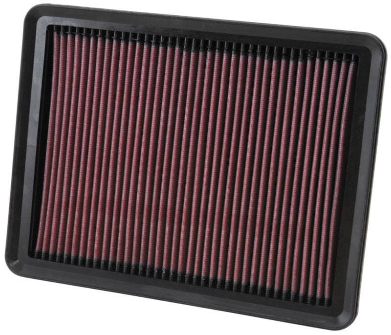 K&N Replacement Air Filter 11.75in O/S Length x 9in O/S Width x 1.188in H for 13 Hyundai Santa Fe 33-2493