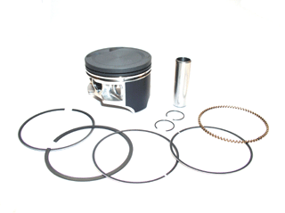 Namura NA-10005 Standard Piston Kit for Honda 300EX Silver, Available Piston Size: 73.95