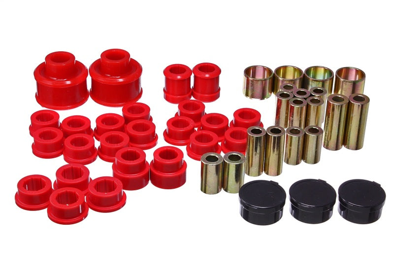 Energy Suspension 05-09 Subaru Legacy Rear Control Arm Bushing Set Red 19.3105R