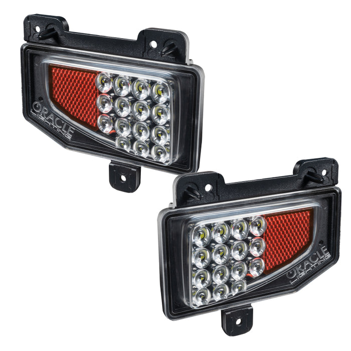 Oracle Rear Bumper LED Reverse Lights compatible with Jeep Gladiator JT 6000K SEE WARRANTY 5878-504