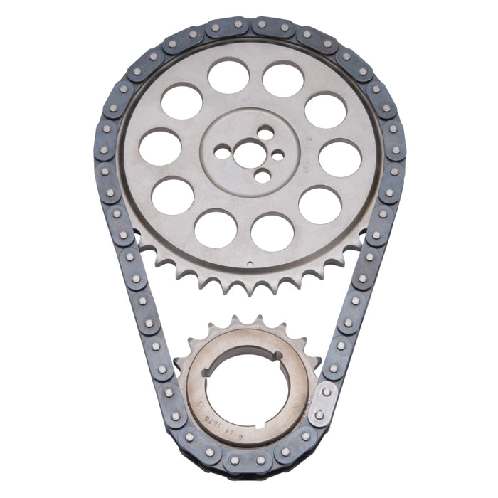 Edelbrock Timing Chain Performer Link 396-502 Chevrolet 96-Later Blocks w/ Cam Thrust Plate 7816