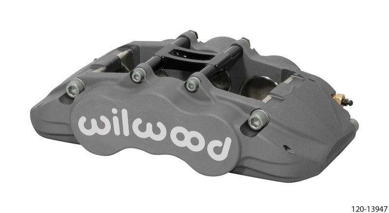 Wilwood Caliper-GN6R-L/H-Black Ano (.80 Thk Pad) 1.75/1.38/1.38in Pistons 1.38in Disc 120-13947