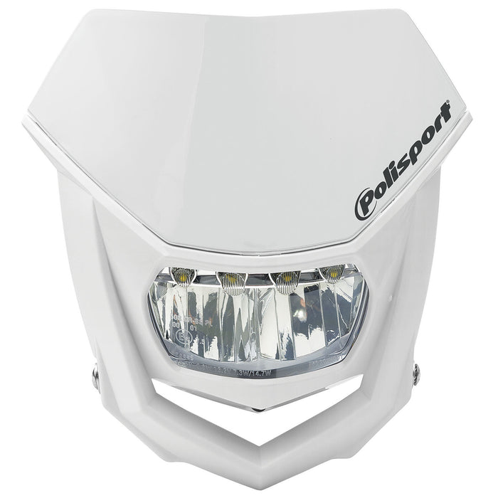 MASCHERA FARO HALO BIANCO POLISPORT