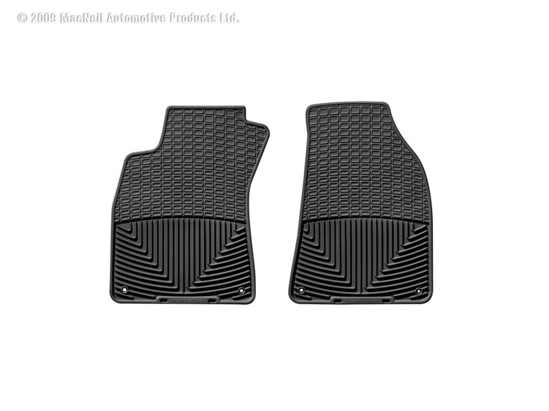 WeatherTech 95-04 Audi A6 Sedan Front Rubber Mats Black W67