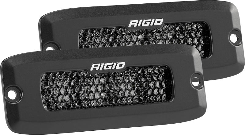 Rigid Industries SR-Q Series PRO Midnight Edition Spot Diffused Pair 925513BLK