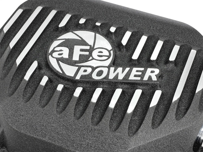 AFE Rear Differential Cover (Black Machined; Pro Series); Compatible with Dodge/RAM 94-14 Corporate 9.25 (12-Bolt) 46-70272