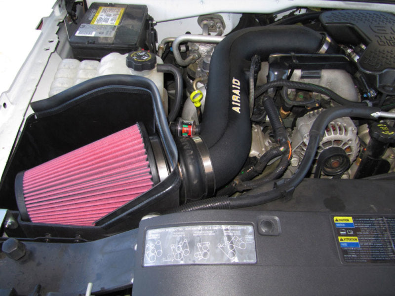 Airaid 04-05 GM 2500/3500 Pickup / 6.6L DSL MXP Intake System w/ Tube (Dry / Red Media) 201-229