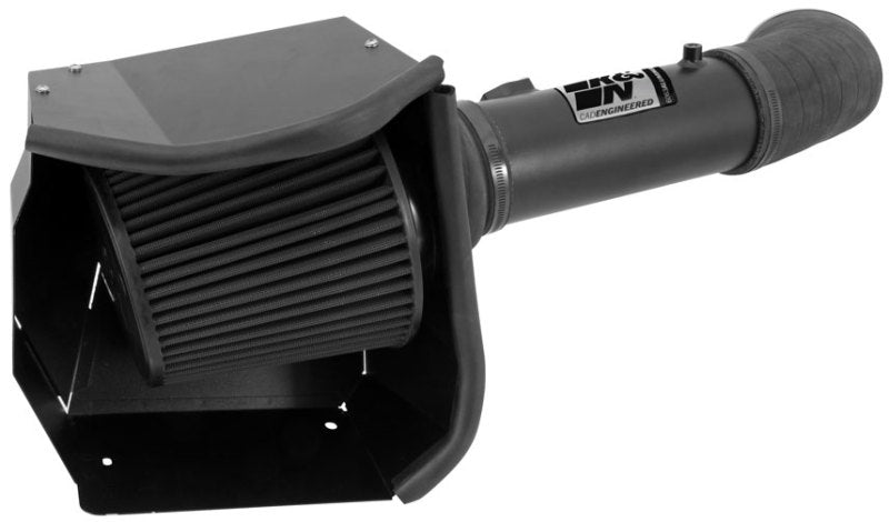 K&N 11-13 Ford F250/F350/F450/F550 Super Duty 6.7L V8 DSL Black Performance Intake Kit 71-2582