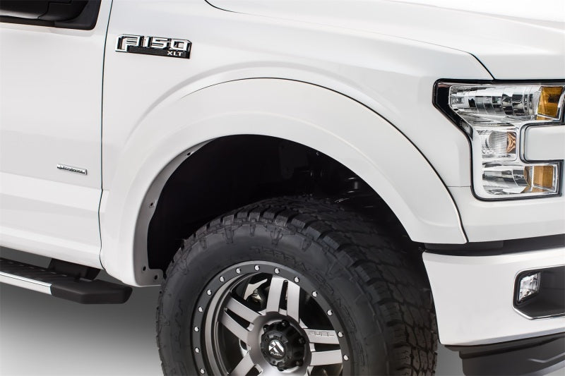 Bushwacker 15-17 Ford F-150 Styleside Extend-A-Fender Style Flares 4pc 67.1/78.9/97.6in Bed Black 20936-02