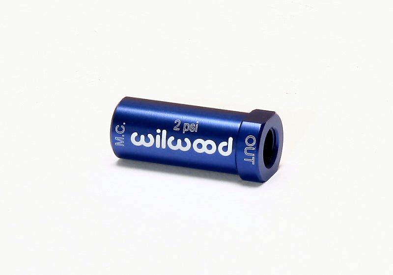 Wilwood Residual Pressure Valve New Style 2# / Blue 260-13706