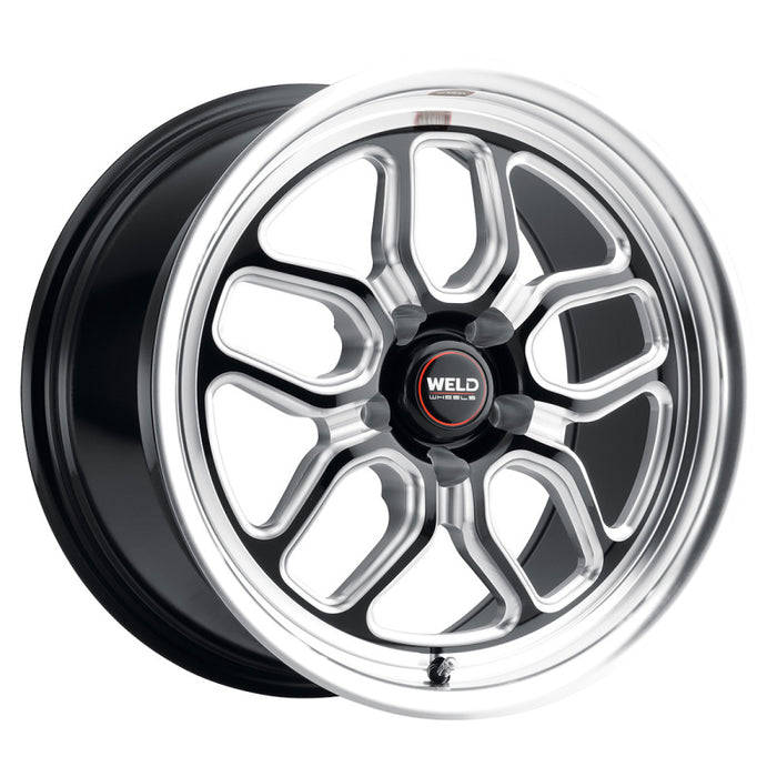 Weld S152 17X10 Laguna Drag 5X114.3 ET25 BS6.50 Gloss Black MIL Dia 78.1 S15270067P25