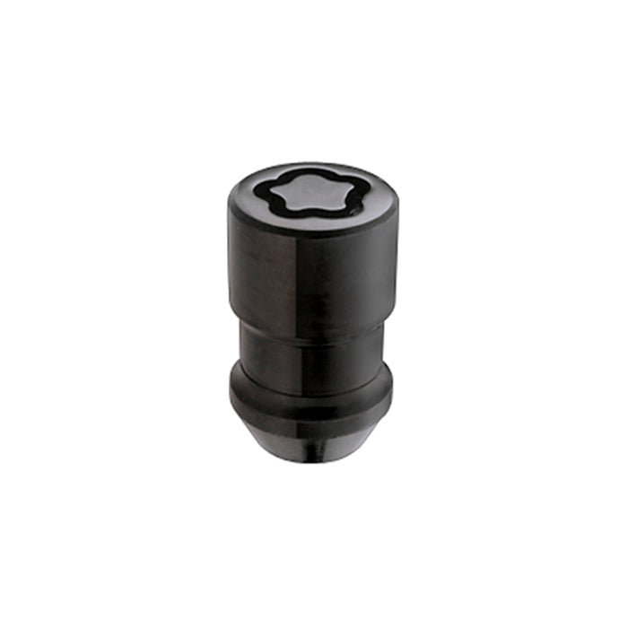 McGard Wheel Lock Nut Set 5pk. (Cone Seat) 1/2-20 / 3/4 &13/16 Dual Hex / 1.46in. Length Black 24548