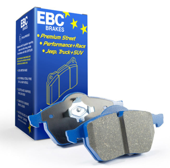 EBC 13-15 Acura ILX 1.5L Hybrid Bluestuff Front Brake Pads DP51655NDX