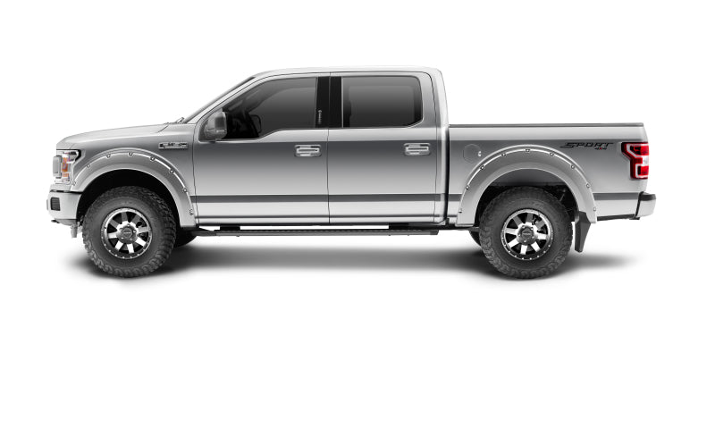 Bushwacker 15-20 Ford F-150 Trail Armor Rear Mud Flaps (Fits Pocket Style Flares) MUD-20092