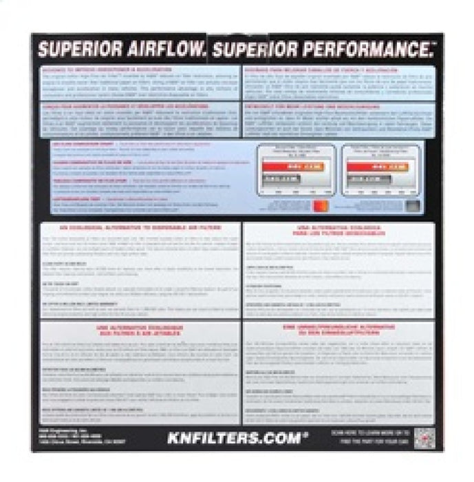 K&N Replacement Air Filter FORD 6.9L,7.3L DIESEL, 1983-94 E-1460