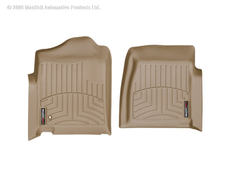 WeatherTech 99-07 Chevrolet Silverado Standard Cab Classic Front FloorLiner Tan 450281