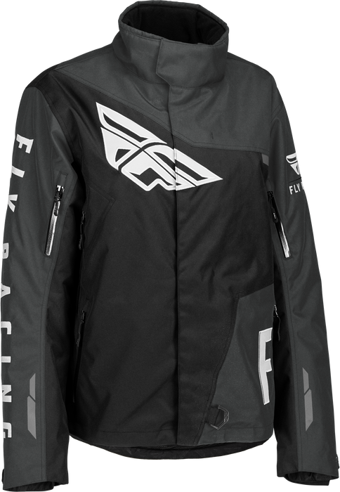 Fly Racing 2023 Women's SNX Pro Jacket (Black/Grey, Medium)