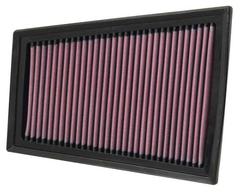 K&N 07 Compatible with Nissan Sentra 2.0L-L4 Drop In Air Filter 33-2376