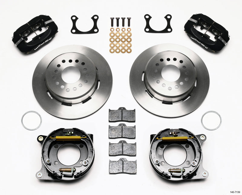 Wilwood Forged Dynalite P/S Park Brake Kit Big Ford 2.36in Offset 140-7139