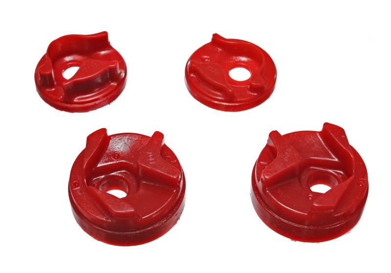 Energy Suspension 02-03 Compatible with Nissan Sentra/200SX Red Motor Mount Insert Set (w/ Spec V 2.5L engine manua 7.1112R