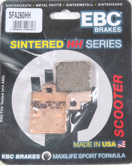 EBC Brakes SFA260HH Sintered Scooter Brake Pad