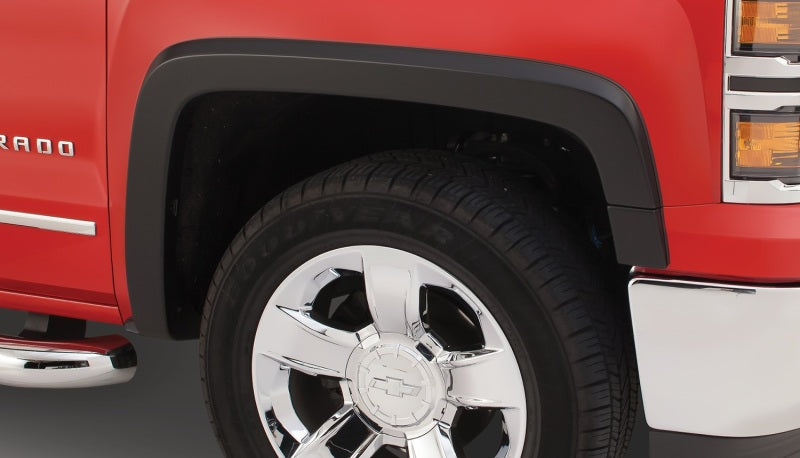 Bushwacker 07-14 Chevy Silverado 2500 HD Fleetside OE Style Flares 4pc 78.0/78.7/97.6in Bed Black 40923-02