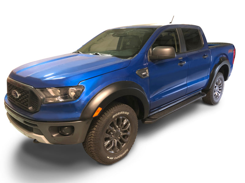 Bushwacker 2019 Ford Ranger Supercrew Extend-A-Fender Style Flares 4pc Black 20953-02