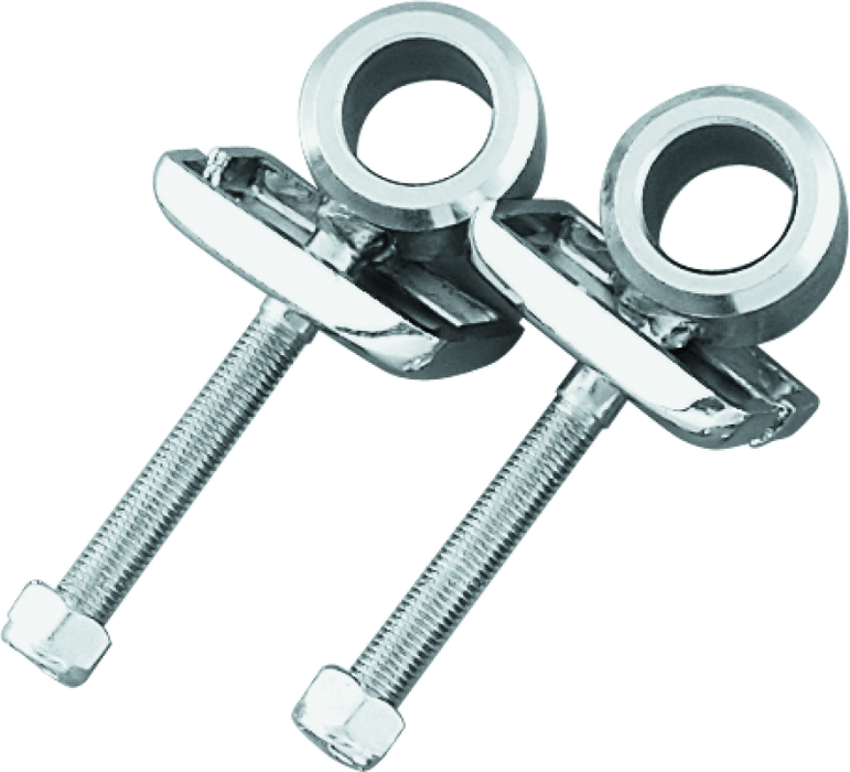 Bikers Choice 79-99 XL 73-E86 FL FX 82-94 FXR 80-83 FLT Chrome Axle Adjusters Replaces H-D 41530-84T 490006