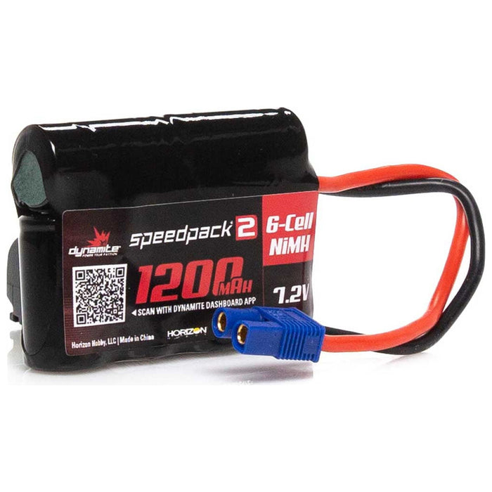 Dynamite SPEEDPACK2 7.2V 1200MAH 6 CELL NiMH EC3MINIS DYNB2472 Car Batteries & Accessories