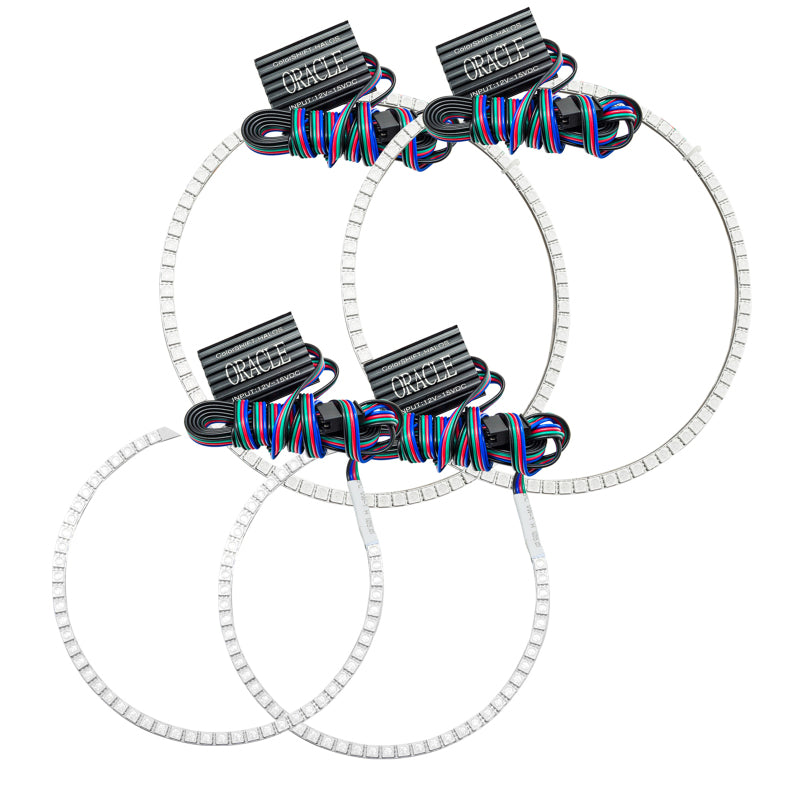 Oracle Fits Jeep Grand Cherokee 08-10 Halo Kit Colorshift W/O Controller See Warranty 1298-334
