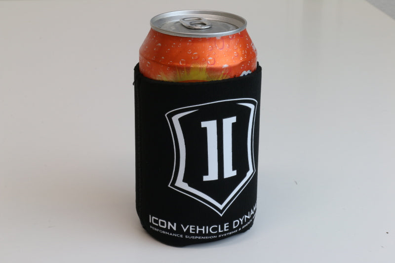 ICON Black Koozie w/Shield ICON-KOOZIE