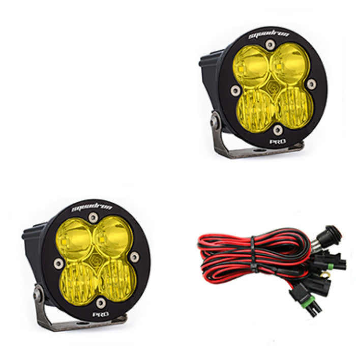 Baja Designs Squadron R Pro Driving/Combo Pair LED Light Pods Amber 597813