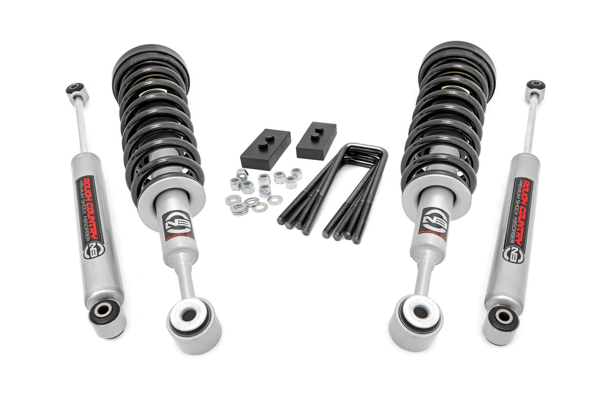 Rough Country 2.5 Inch Lift Kit N3 Struts/N3 Fits Ford F-150 2WD (2004-2008) 57032