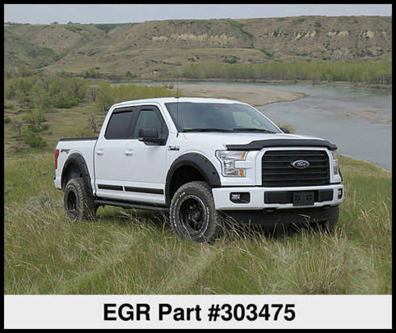 EGR 15+ Ford F150 Superguard Hood Shield Matte (303475) 303475