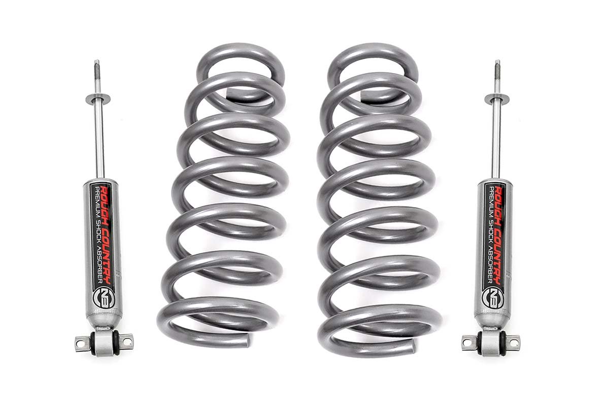 Rough Country 2 Inch Leveling Kit N3 Shocks Fits RAM 1500 2WD 30430
