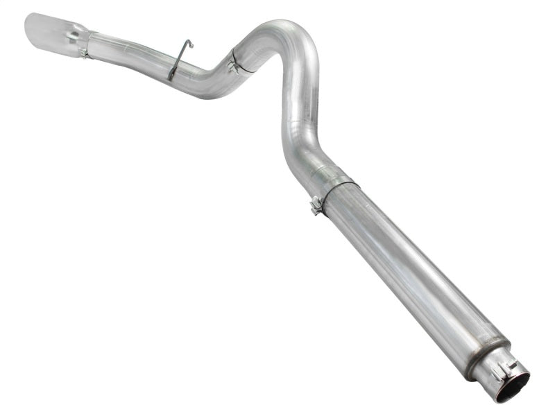 aFe Atlas 5in DPF-Back Aluminized Steel Exh Sys, Ford Diesel Trucks 08-10 V8-6.4L (td) Polished tip 49-03054-P