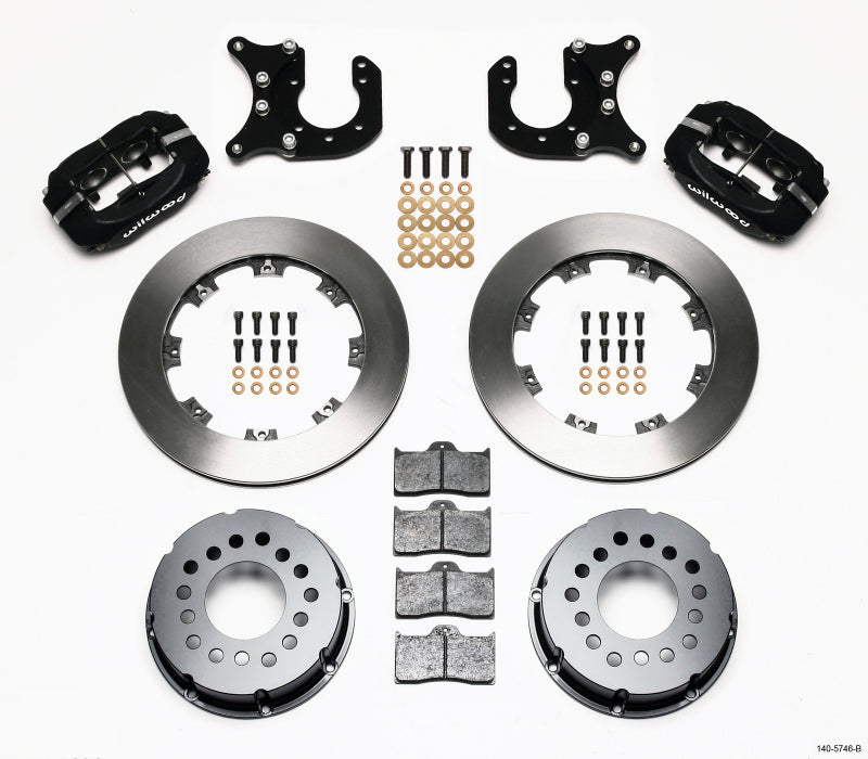 Wilwood Forged Dynalite P/S Rear Kit Chevy 12 Bolt-Spec 3.15in Brng 140-5746-B