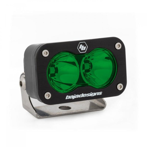 Baja Designs S2 Sport Spot Pattern LED Work Light Green 540001GR