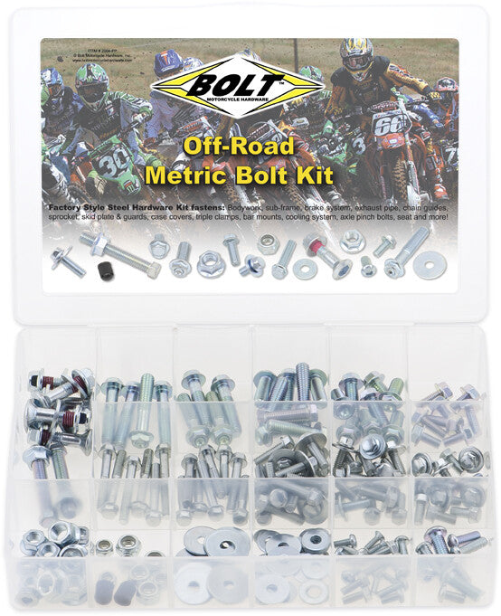 Bolt Motorcycle Hardware, Inc Off-Road Metric Bolt Kit