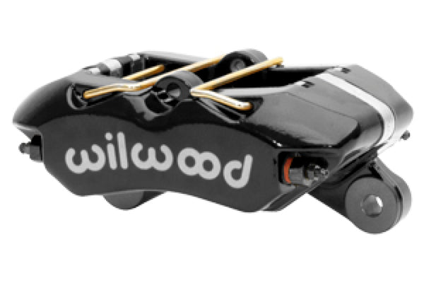 Wilwood Caliper-Forged Dynapro 5.25in Mount/ 4 1.98in Pistons/ .81in x 13.06in. Rotor Black 120-15585-BK