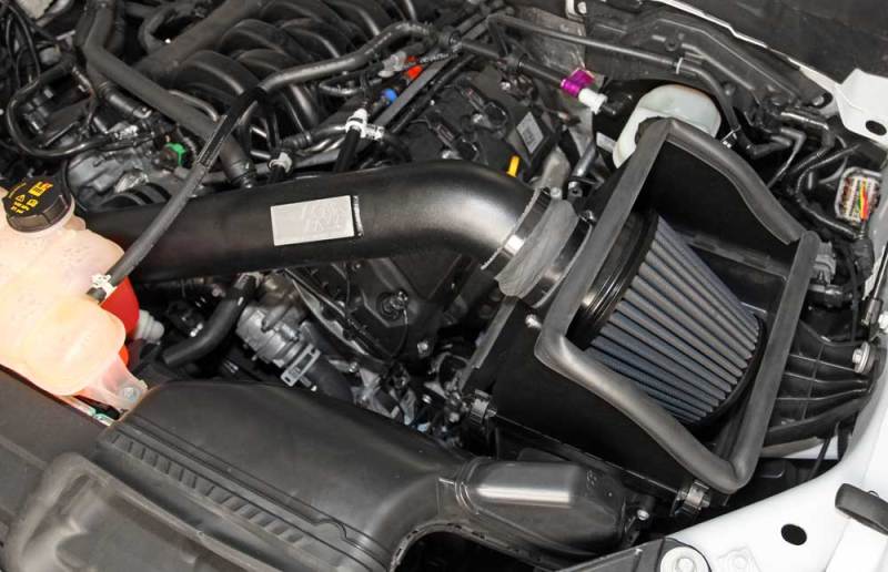 K&N 2015 Ford F150 5.0L V8 Blackhawk Performance Intake Kit 71-2591