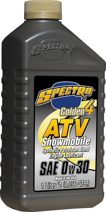 Spectro L.SG4ATV03 Golden ATV/UTV/SNO Semi-Syn 4T - 0W30-1lt - 12/Case