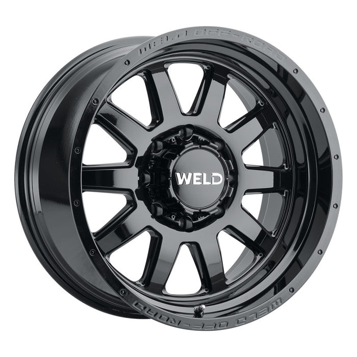 Weld Off-Road W168 20X9 Stealth 8X180 ET00 BS5.00 Gloss Black 124.3 W16809018500