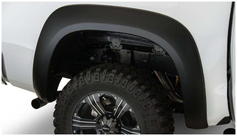 Bushwacker 07-13 Toyota Tundra Fleetside Extend-A-Fender Style Flares 4pc Black 30916-02